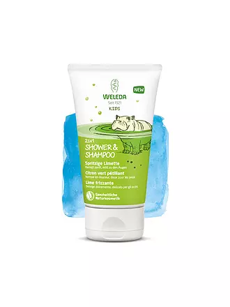 WELEDA | Kids 2in1 Shower & Shampoo "Spritzige Limette" 150ml | 